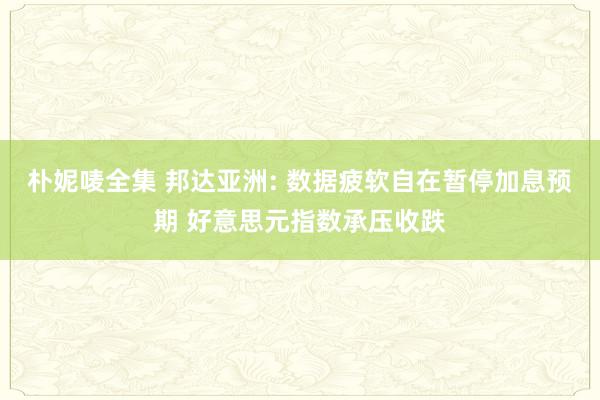 朴妮唛全集 邦达亚洲: 数据疲软自在暂停加息预期 好意思元指数承压收跌