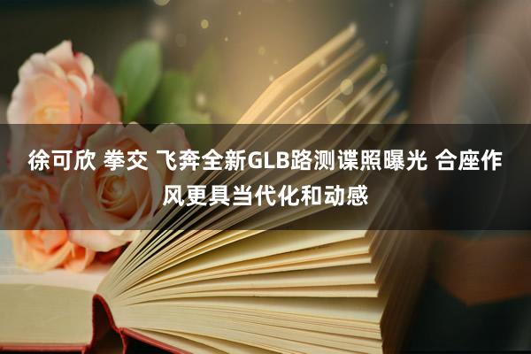 徐可欣 拳交 飞奔全新GLB路测谍照曝光 合座作风更具当代化和动感